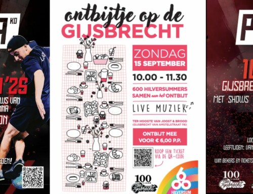 15 september – Gijsbrecht & Olympia25 vieren samen eeuwfeest én Hilversum600