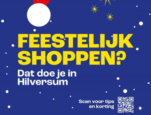 Feestelijk shoppen dat doe je in Hilversum