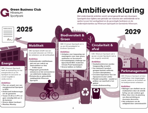 VOC en OVAEL worden samen Green Business Club Hilversum Sportpark