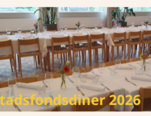 7 juli 2026 Stadsfondsdiner bij Campus Zonnestraal